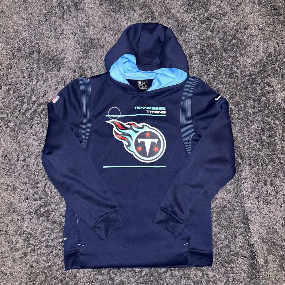 Nike Tennessee Titans NFL On-Field Dri-Fit Hoodie Youth XL 18/20 G1